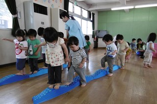 マットの山のぼり
