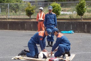 救急AED訓練