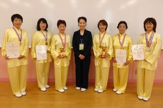 蓮花の会太極拳・気功の皆さん