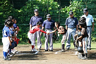 江戸川台フェニックスと流山ホークスの対戦