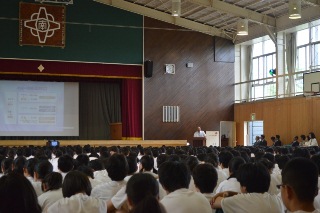 南部中学校で