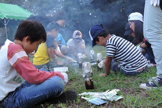 サバイバル飯づくり