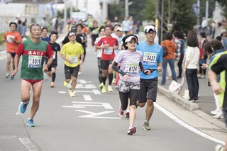 ロードレース大会が開催