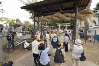 赤城神社の大しめ縄行事