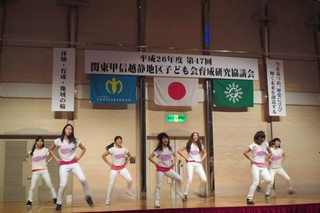 千葉県立成田国際高等学校ダンス部によるオープニングセレモニー