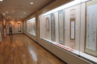 作品展示の部「流山市文化協会書道部や流山市美術家協会の作品展」