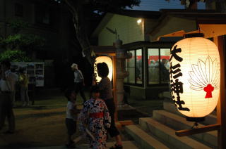 大杉神社の宵宮