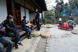 一茶双樹記念館の庭園