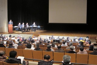 95自治会145人が参加して行われた自治会懇談会