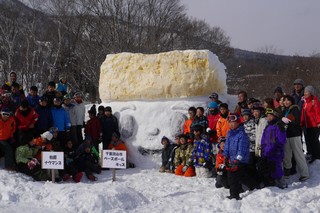 雪像作り