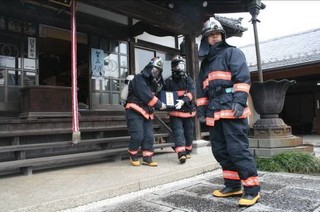 模擬文化財の搬出