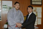 流山南高校相撲部出身の阿炎が十両昇進