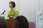 講談師の宝井琴桜さんの写真