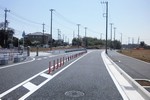 平成27年3月31日（火曜日）13時に「都市計画道路3・3・2号新川南流山線」の一部が開通しました。（ぐるっと流山）