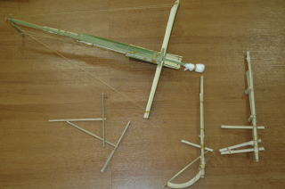 竹鉄砲や竹とんぼ