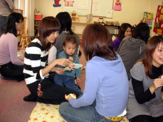 初めての方もすぐに打ち解ける子育てサロン