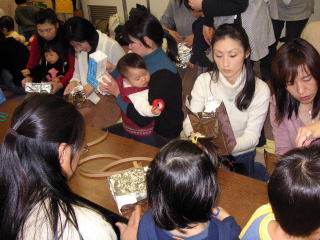 たくさんの親子が参加