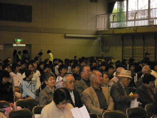 流山北小学校で敬老会を開催