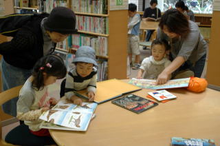 親子連れもたくさんいらっしゃいます