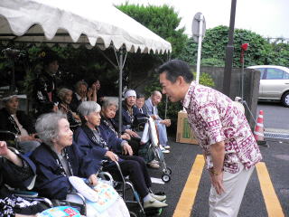 市内各地で行われた納涼祭