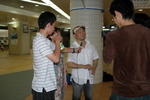 江戸川大学の学生が駅コンを取材