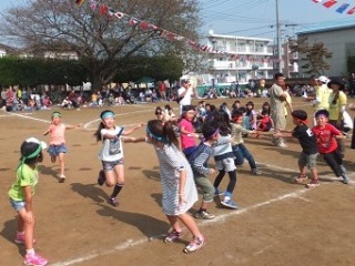 リレー競技の写真