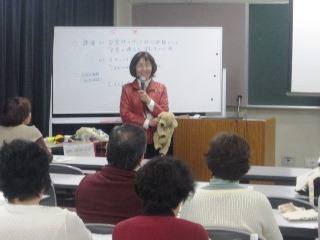 （公社）日本愛玩動物協会千葉県支所長の駒田房江さんの写真