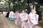 諏訪神社で春の大祭