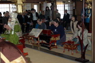 長流寺で近藤勇を偲ぶ勇忌