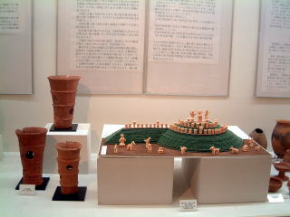 三本松古墳の模型