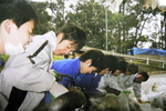 通学路などでボランティア清掃