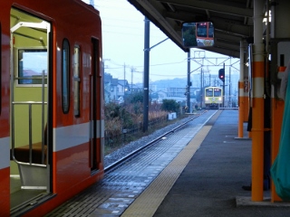 流鉄の駅の写真