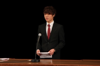 実行委員長の石川さんの写真