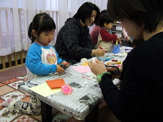 今年最初の子育てサロン