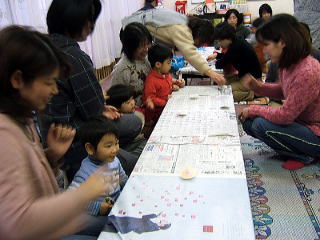 今年最初の子育てサロン