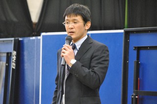 ぐるっと流山　高校の学年集会で投票参加を呼びかける
