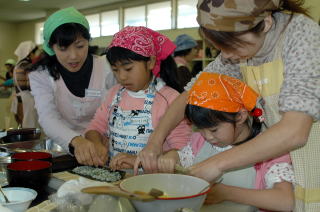 親子でおせち料理作り