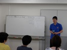 講義をする北崎さんの写真