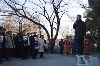 講評を述べる井崎市長の写真