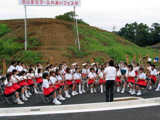 吹奏楽の演奏