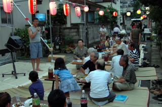 松ヶ丘千ケ井自治会納涼祭