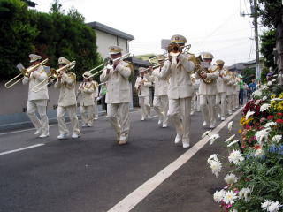 消防音楽隊の写真