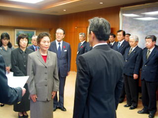 ふるさと功労者表彰式の画像